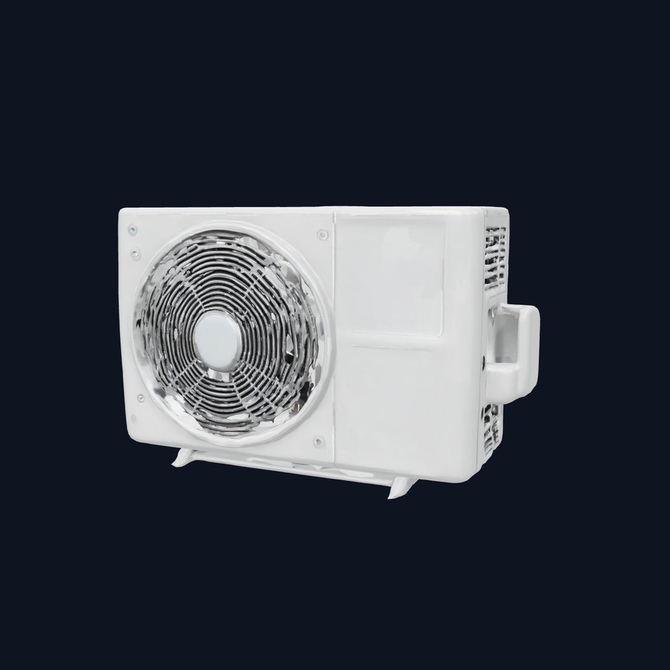WallMounted Air Conditioning Unit D Model Pack